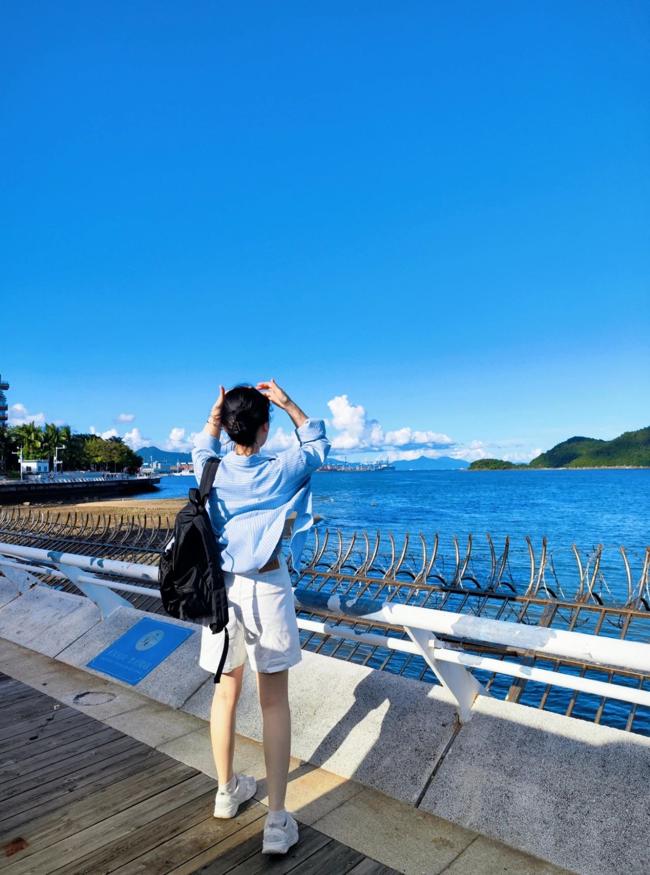 In Shenzhen!!! Guta Park by the sea, beautiful as an anime scene