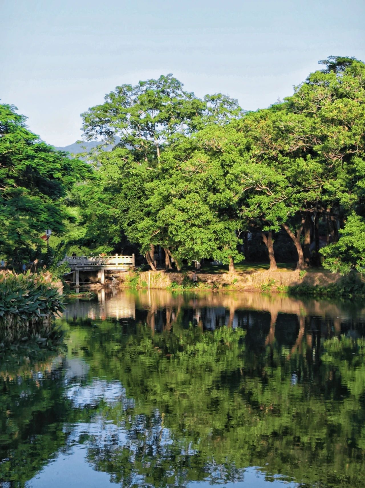 West Island, located in the center of “Donghu Park”