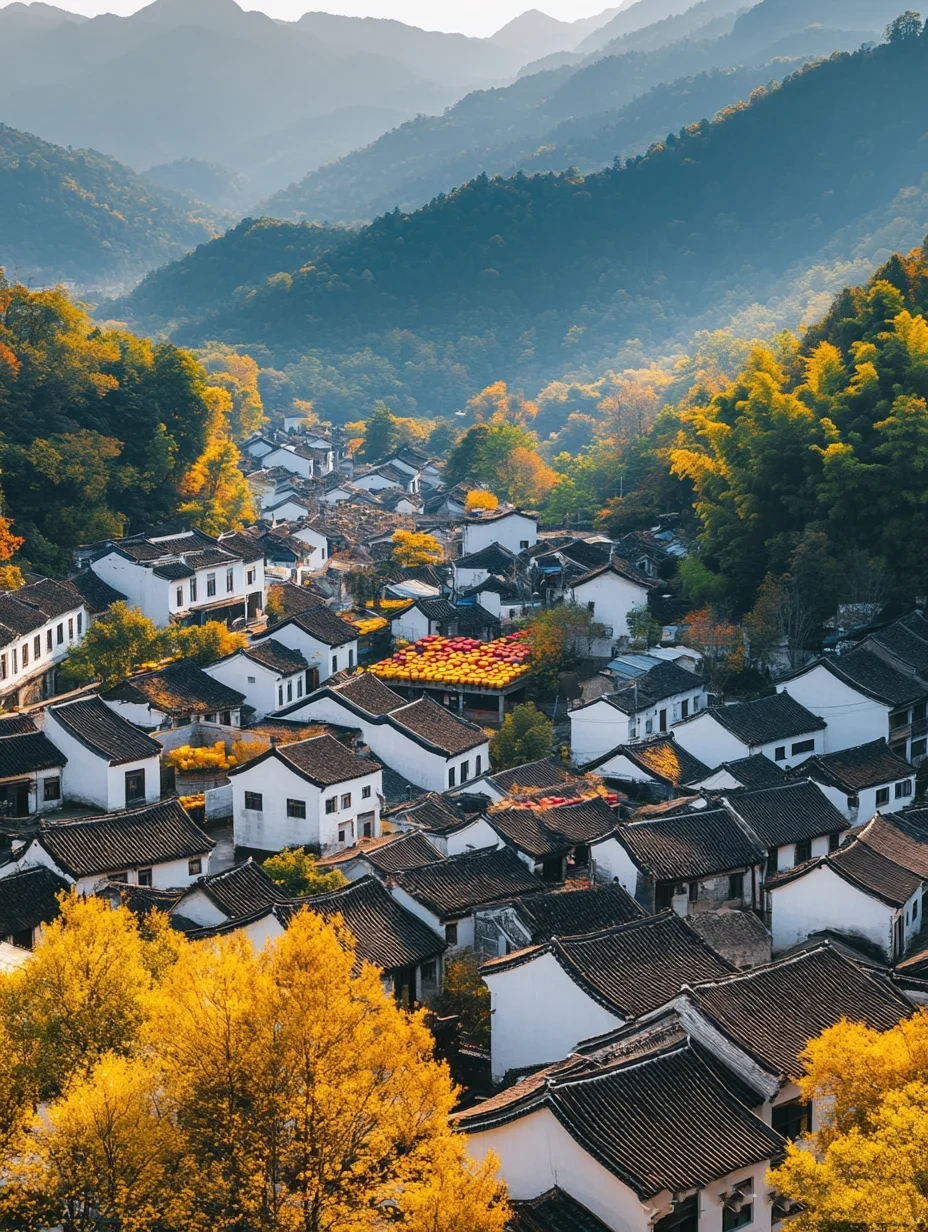 China Autumn Ceiling Appreciation, the fall here is so beautiful and wonderful!