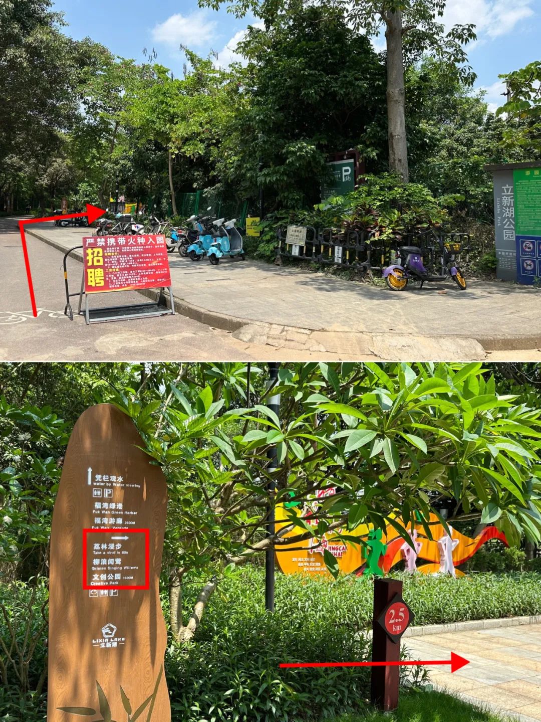 the Shenzhen version of the small West Lake - Lixin Lake Greenway