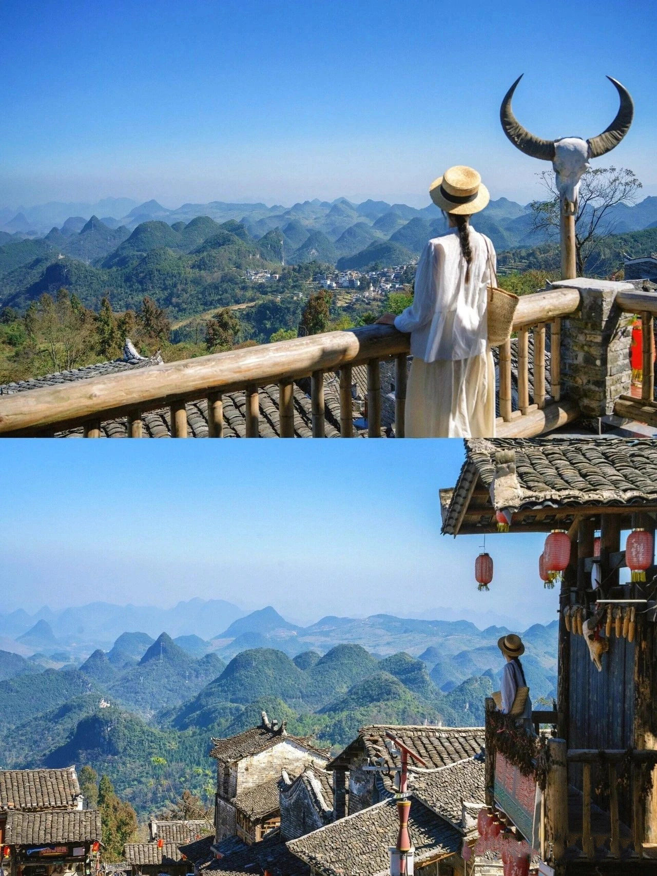 The thousand year old village in Wanfeng Forest is perfect