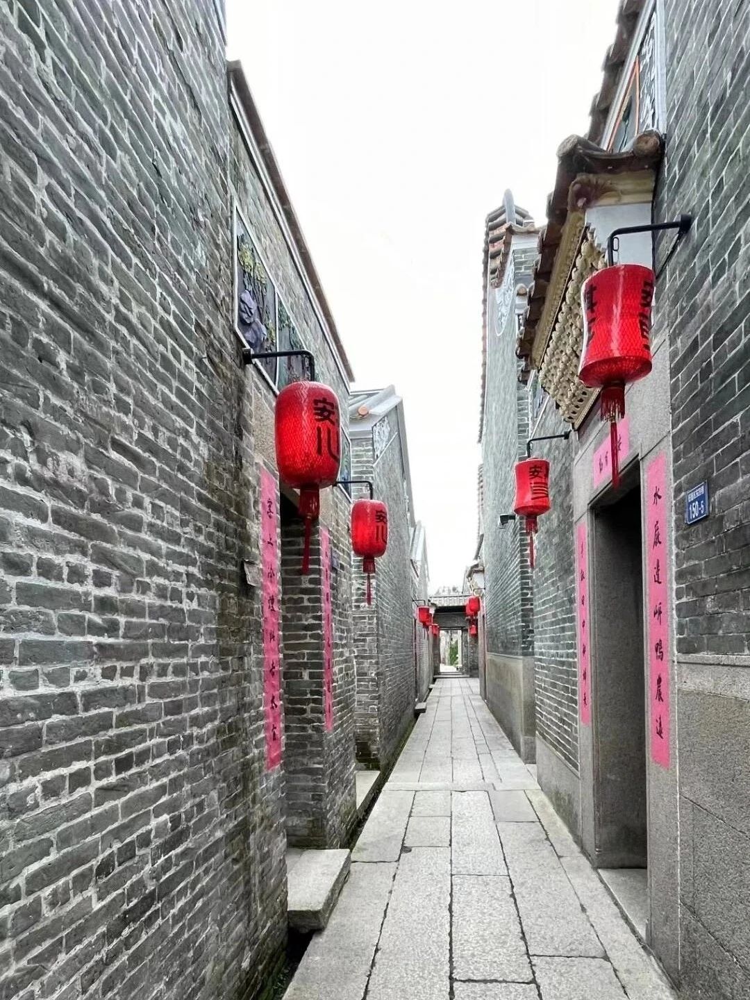 A well-preserved century-old village in Guangdong