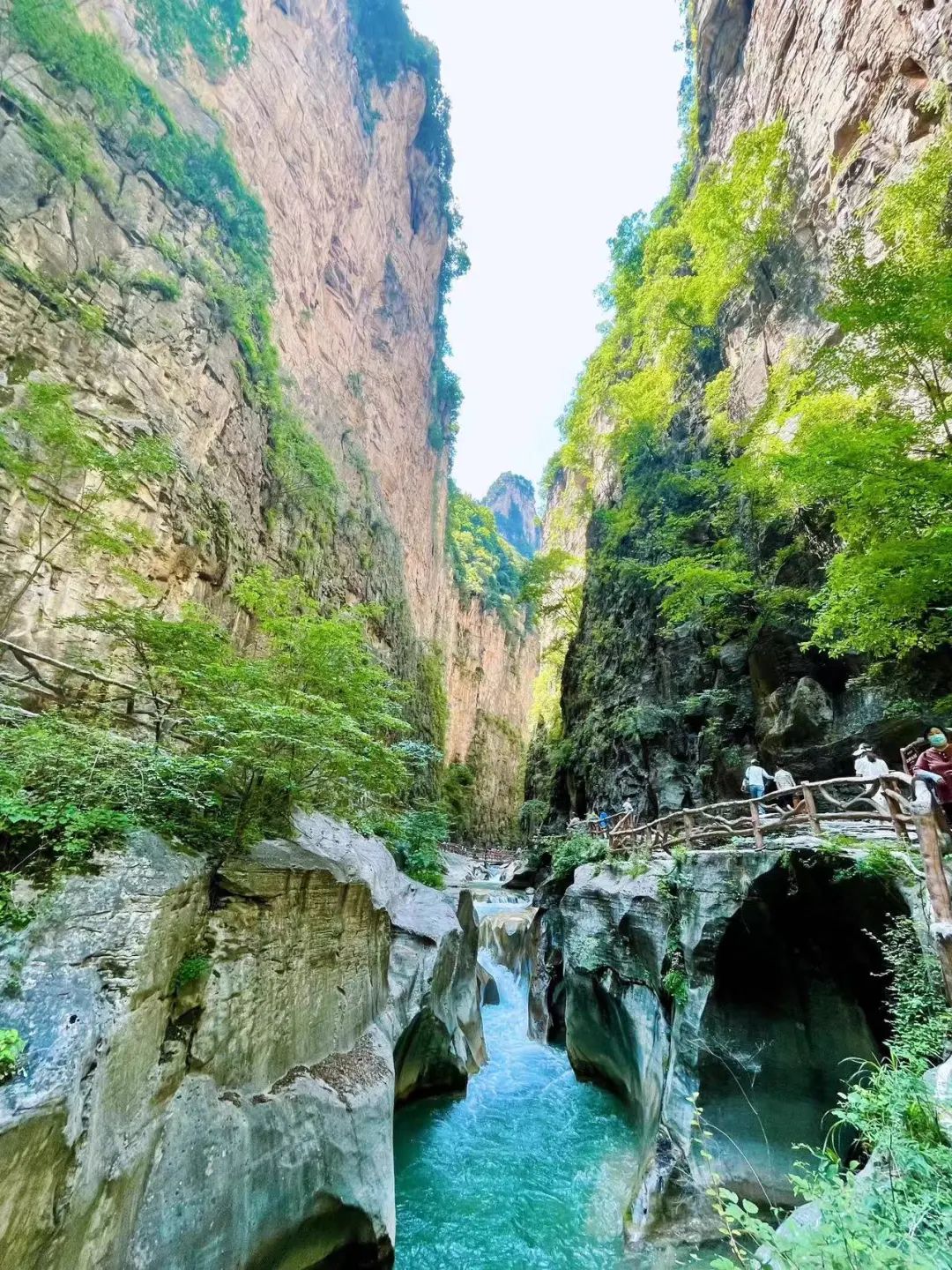 Longtan Grand Canyon, China's only bankrupt 5A scenic spot