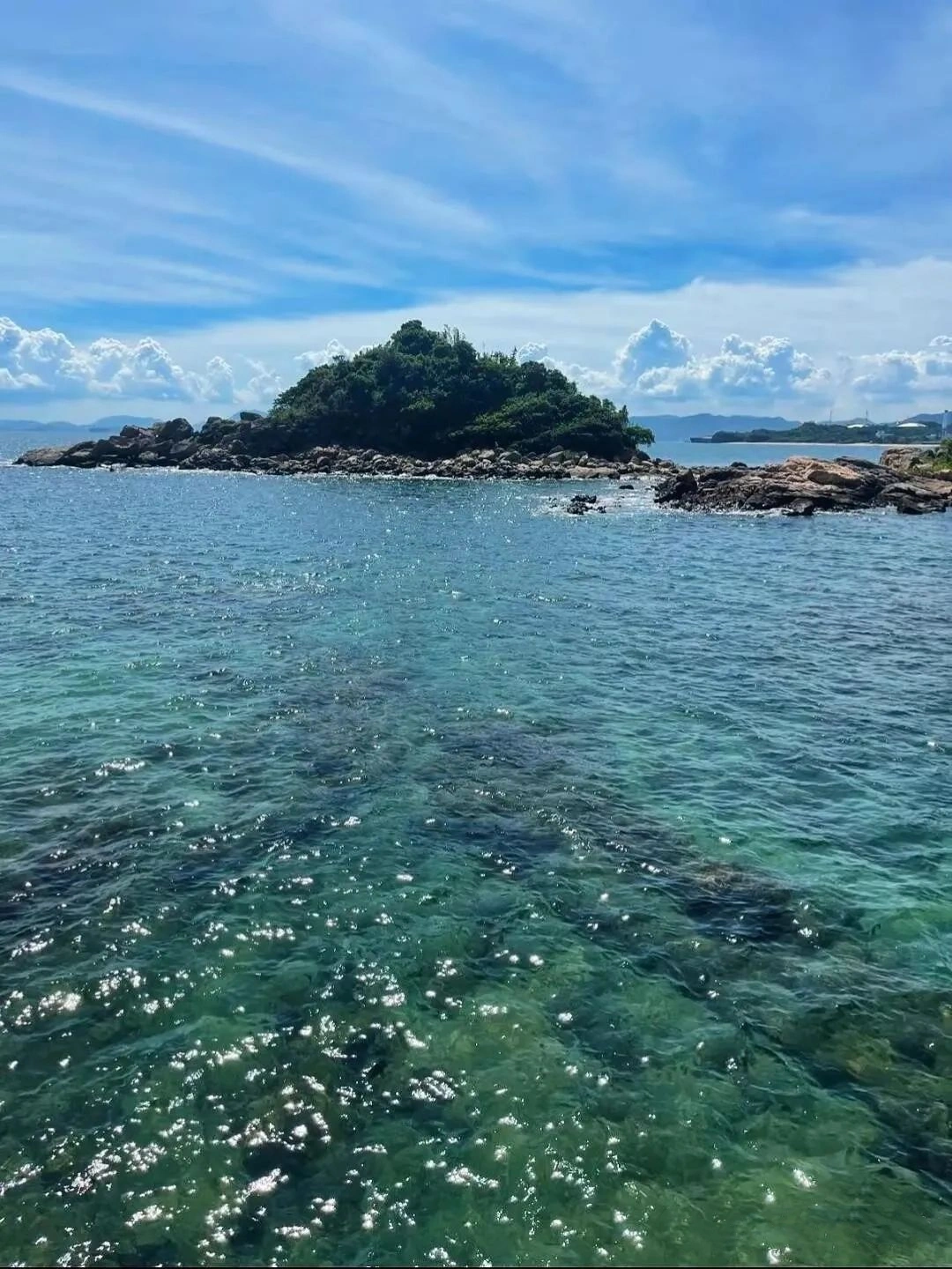 Shenzhen just newly opened less people free glass jelly sea came