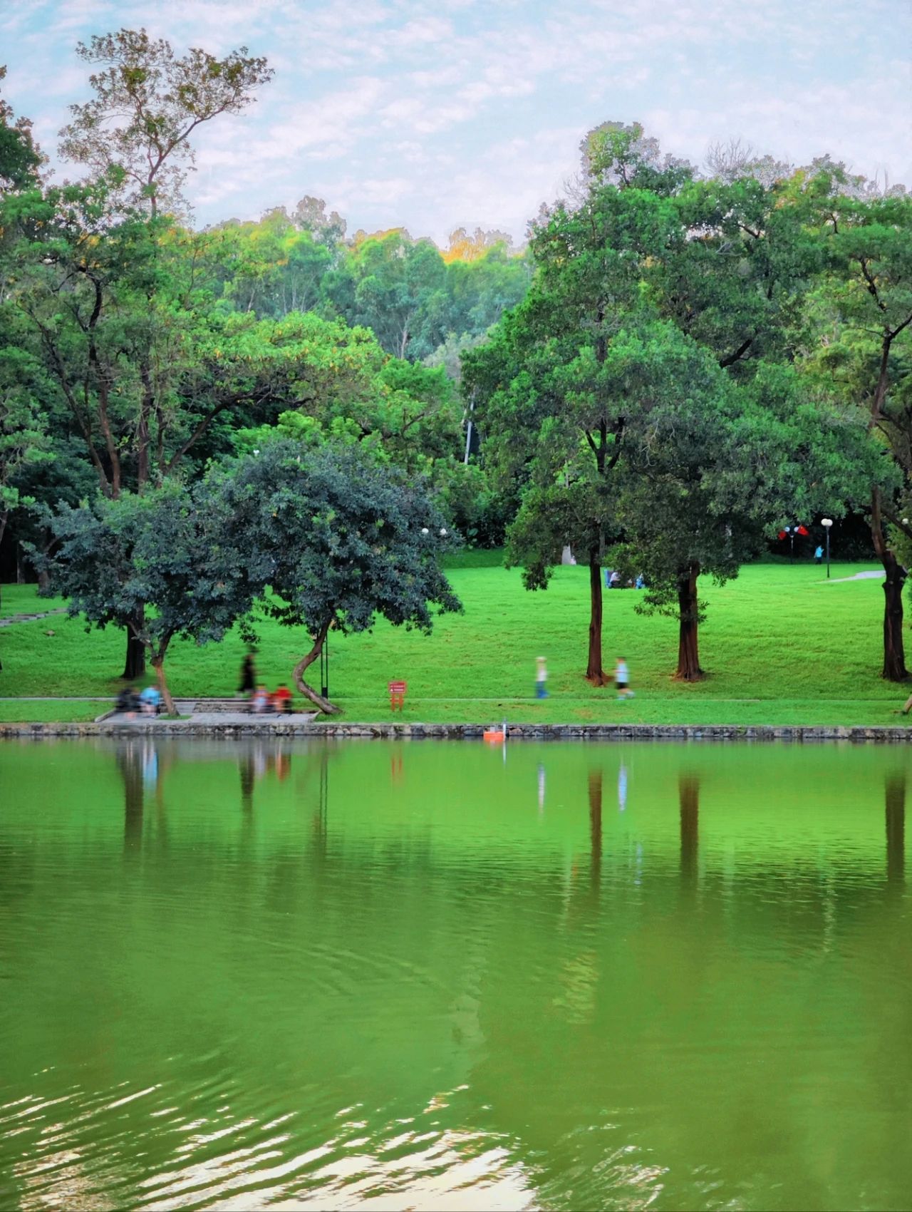 Shenzhen Treasure photo place! Lotus Lake hidden in the city