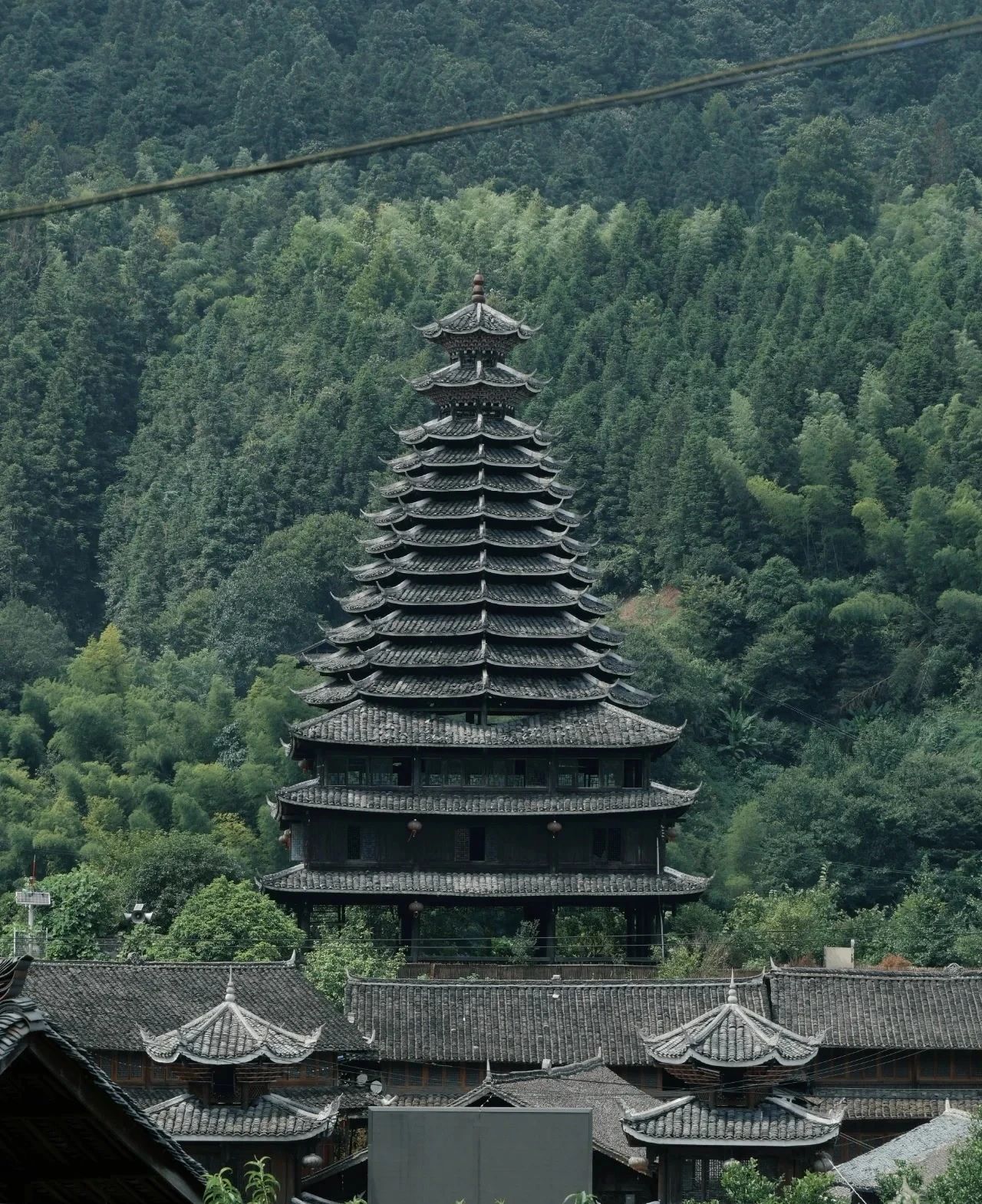 Quiet and peaceful Dishang Miao Village