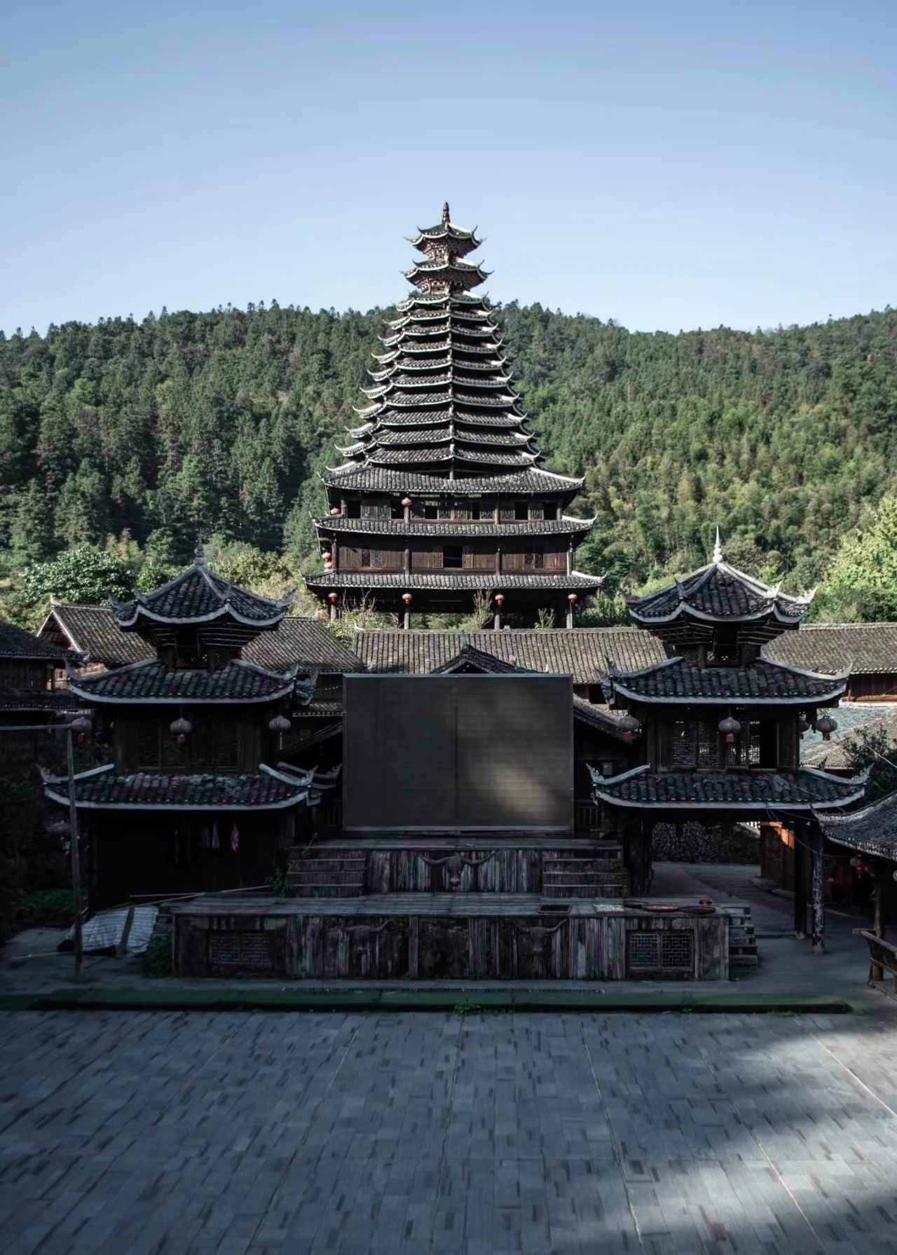 Quiet and peaceful Dishang Miao Village