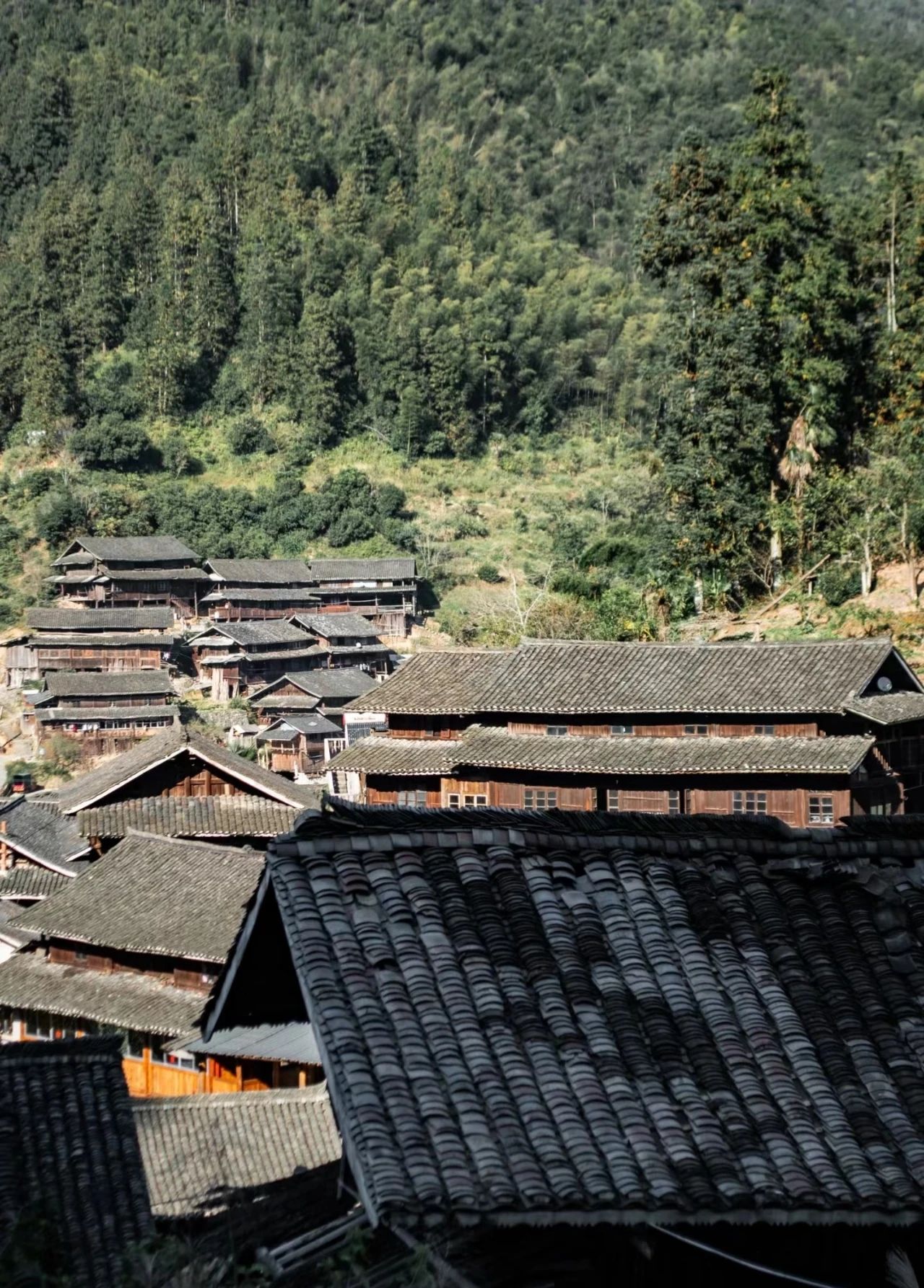 Quiet and peaceful Dishang Miao Village