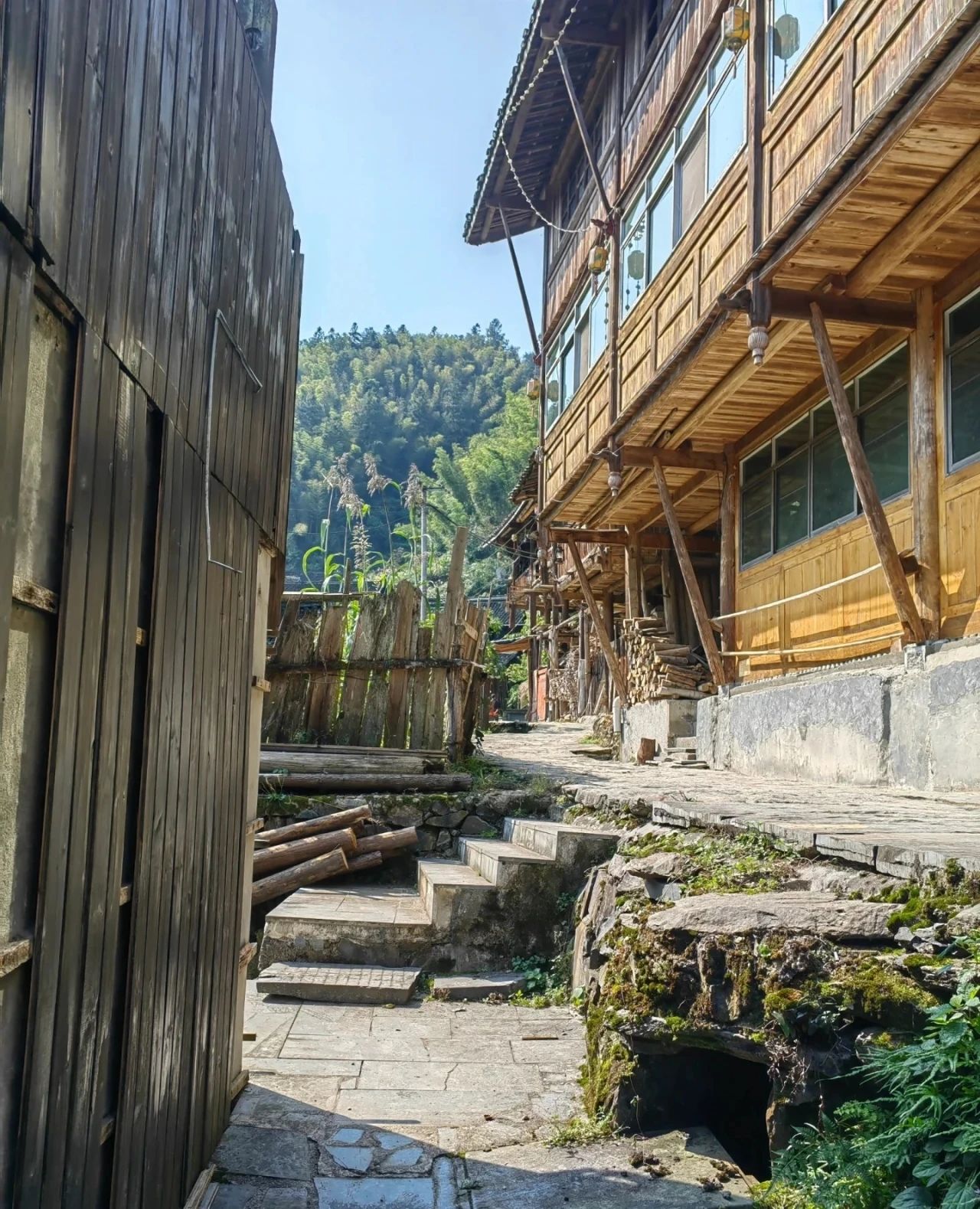 Quiet and peaceful Dishang Miao Village