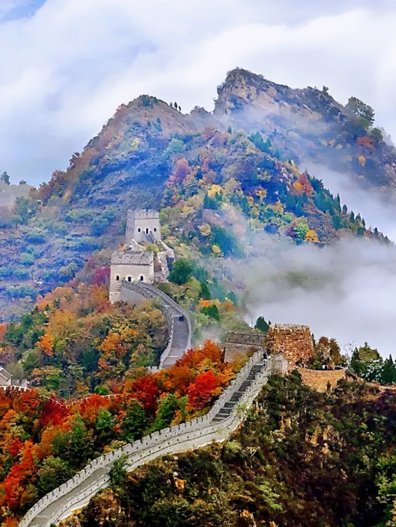 Huangyaguan, Jizhou｜Family Autumn Leaf Viewing Preferred Location🍁