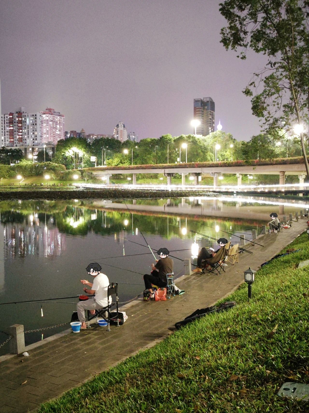 Hidden Treasure Fishing Spot in Shenzhen CBD