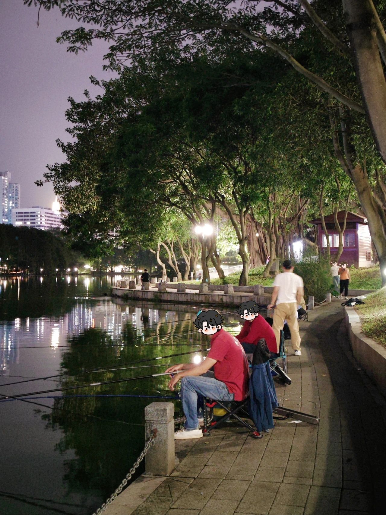 Hidden Treasure Fishing Spot in Shenzhen CBD