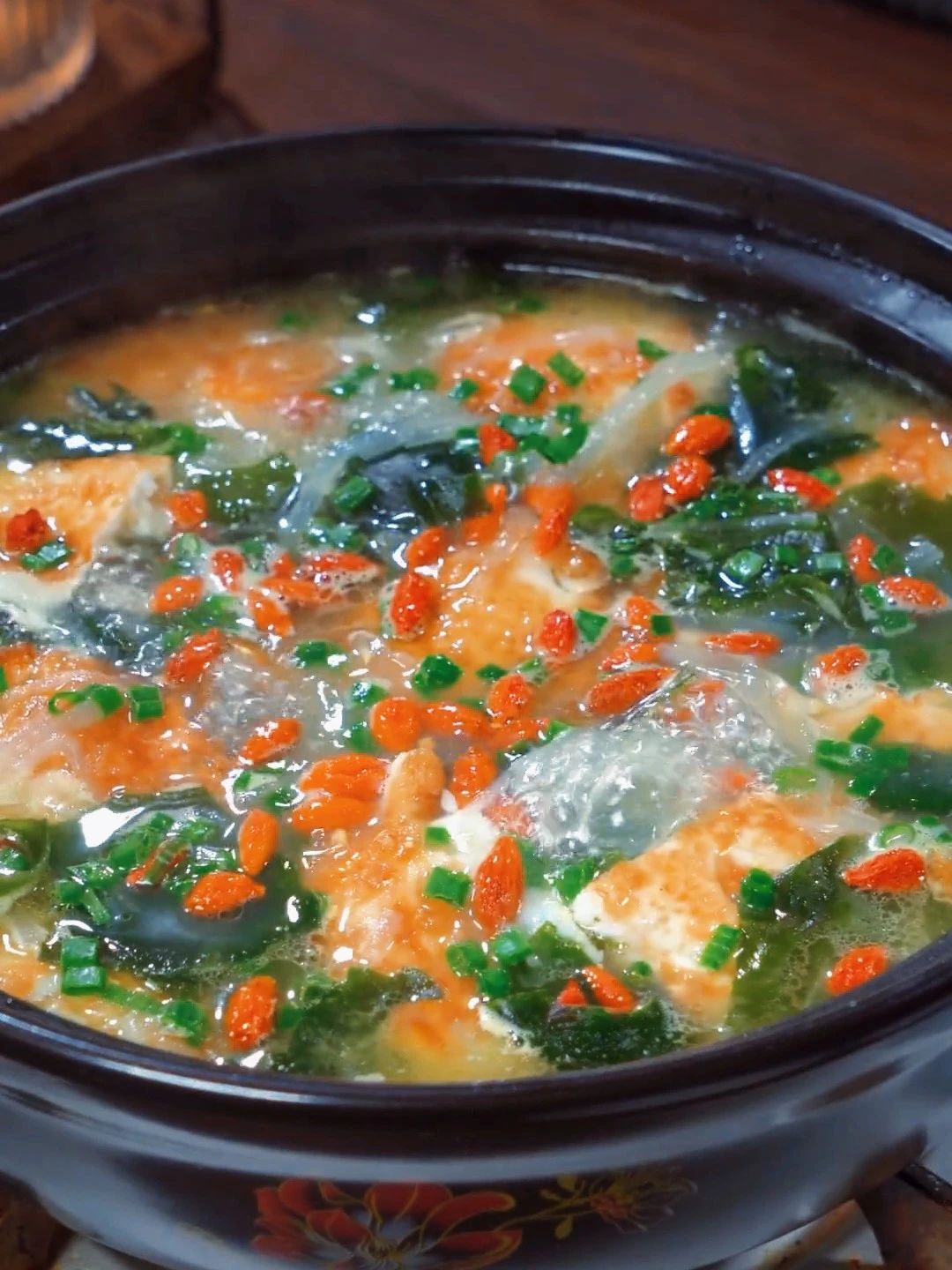 Radish soup with ginseng