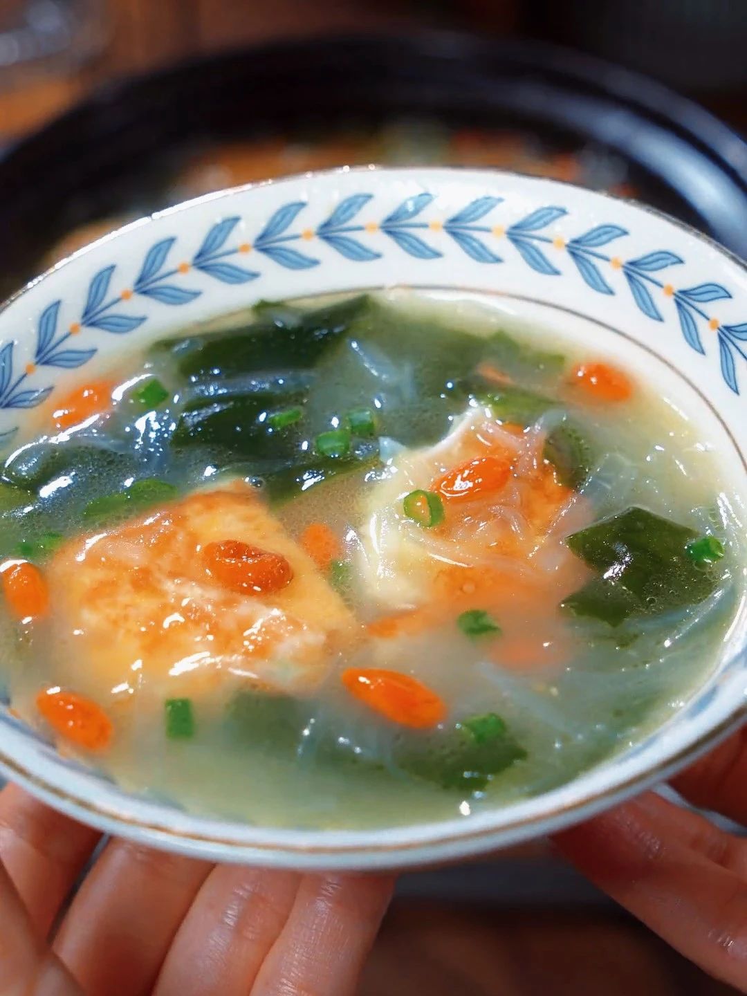 Radish soup with ginseng