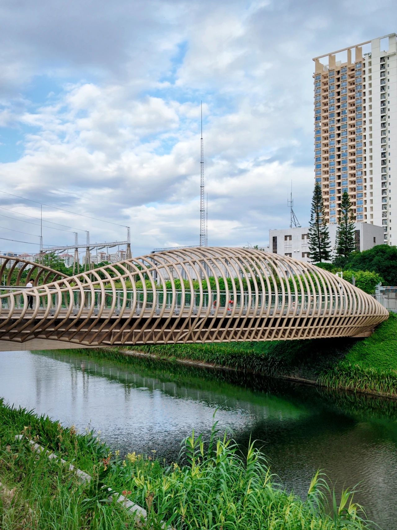 stunning air corridor bridge