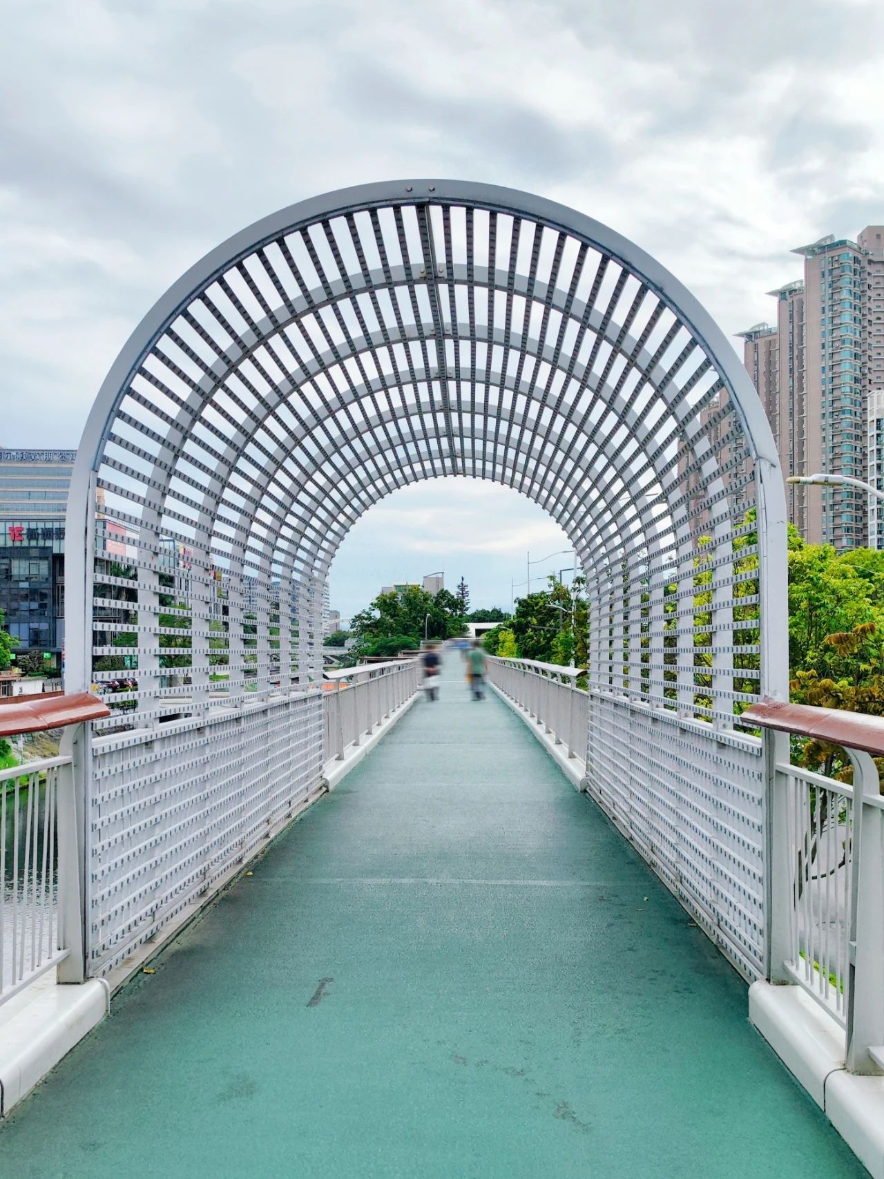 stunning air corridor bridge